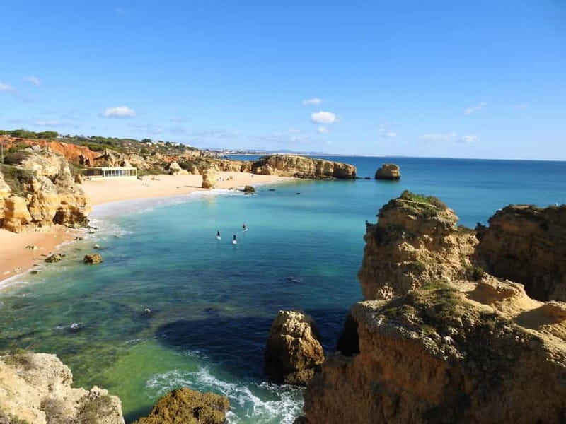 Albufeira: Caves and Beaches SUP Paddleboarding Tour - Returning to São Rafael Beach