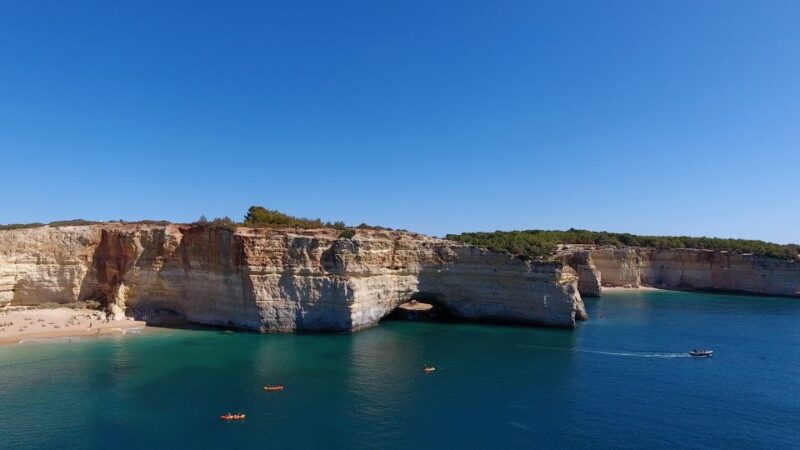 Albufeira: Coastline and Benagil Caves Tour by Catamaran - Accessibility and Booking Flexibility