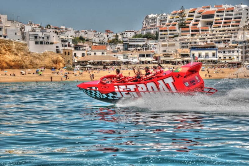 Albufeira: High-Adrenaline Jet Boat Ride - The Experience of Being Fully Soaked