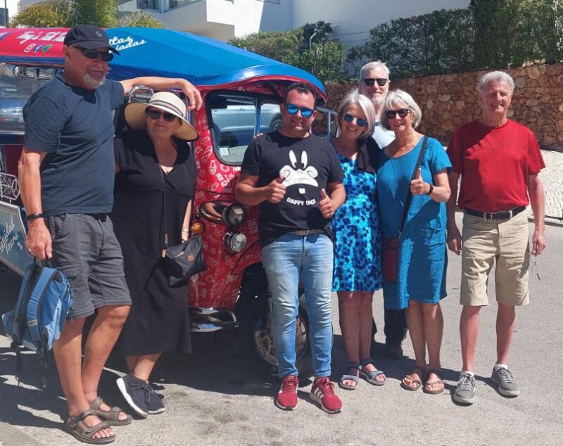 Albufeira: Private Sightseeing Tuk-Tuk Tour with Pickup - Meet Your Guide and Explore in Style