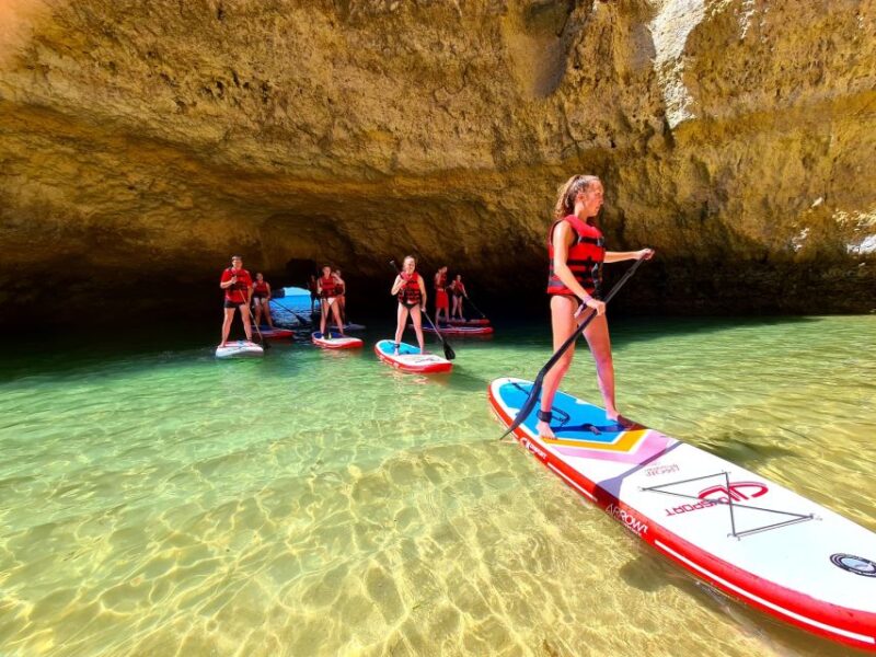 Albufeira: Stand Up Paddle Lesson and Coastal Tour - Exploring the Coastal Cliffs and Rock Formations