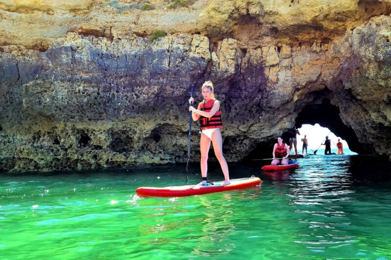 Albufeira: Stand Up Paddle Lesson and Coastal Tour - The Hidden Beach Stop for Relaxation and Snacking