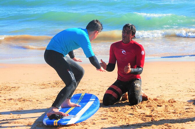 Albufeira Surf Lesson - Key Points