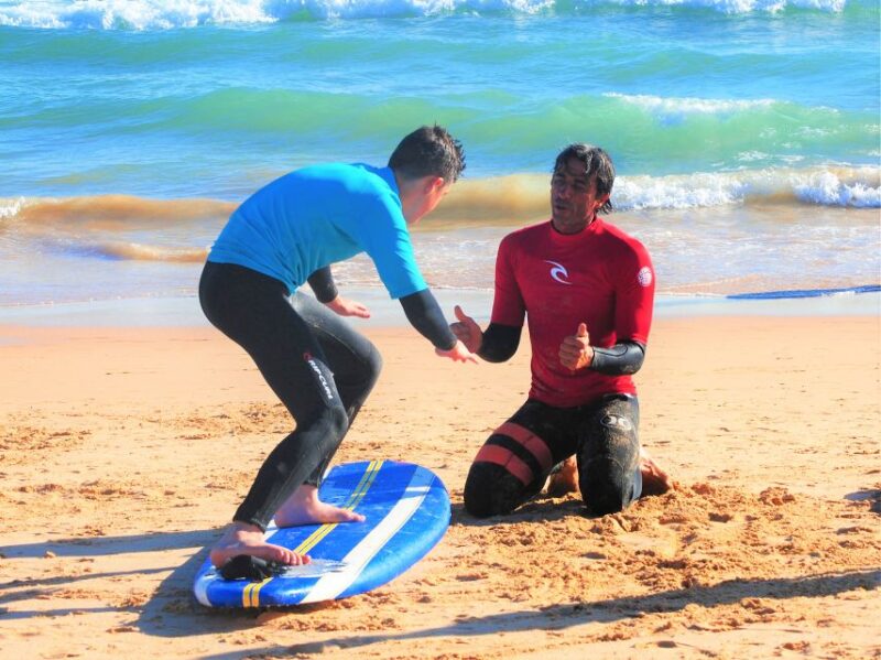 Albufeira: Surfing Lesson at Galé Beach - Enjoying Galé Beach’s Picturesque Setting