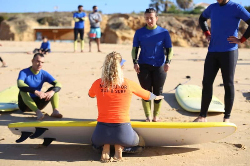 Albufeira: Surfing Lesson - Timing, Pacing, and Group Size