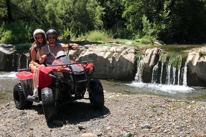 Alcantara Gorges Quad Tour 70% off road - 1 HOUR - Key Points