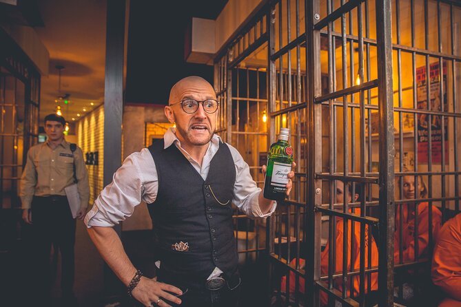 Alcotraz Prison Cocktail Experience in Manchester - The Role of the Theatre Show in Creating an Immersive Experience