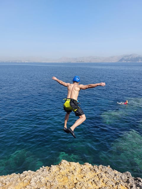 Alcudia: Coasteering Cliff Jumping - Exciting Coasteering Adventure in Alcudia for $97