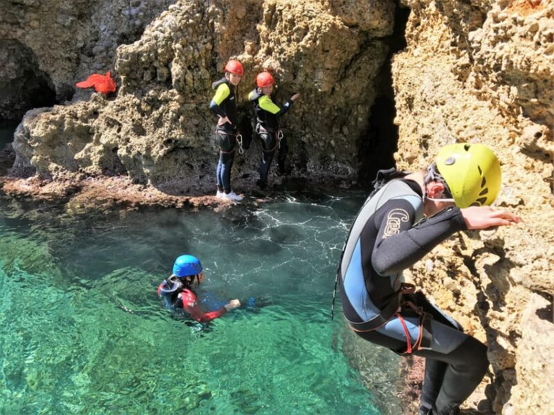 Alcudia: Coasteering Cliff Jumping - The Role of the Guides in Ensuring a Safe Adventure