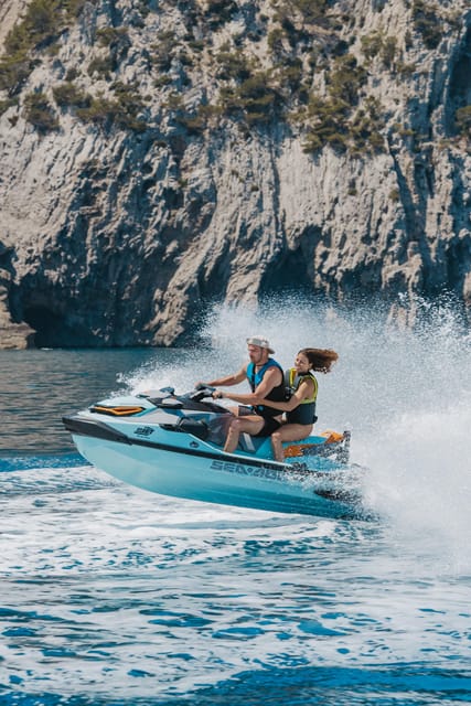 Alcudia: JetSki Tour Coll Baix beach & Caves (free Photos) - Driving the Latest Models of Jet Skis on Mallorcas North Coast