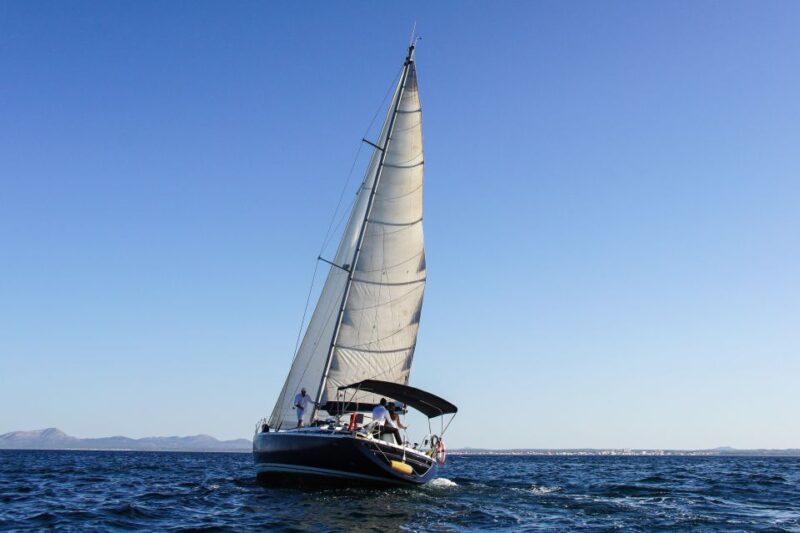 Alcudia: Sailing Yacht Excursion with Wine & Tapas - The Itinerary: From Coastal Sailing to Beach Breaks