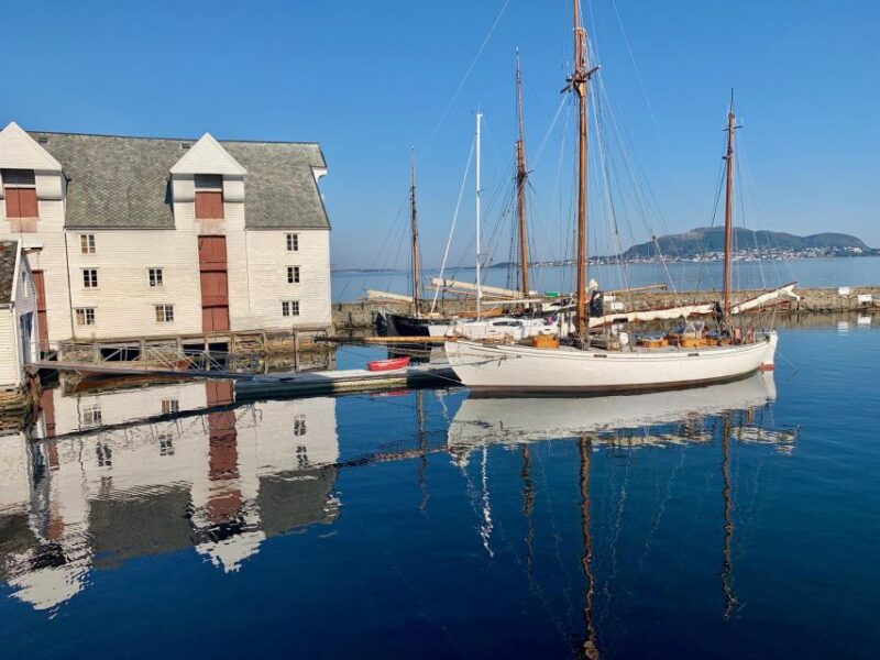 Alesund 2 hrs Private Sightseeing Tour on foot and by car - The Viking Boat Hall and Historical Exhibits