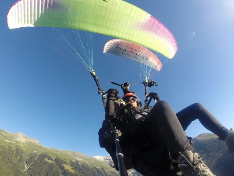Aletsch Arena: Paragliding Tandem Flight Basic - Experience the Joy of Flying in the Aletsch Arena
