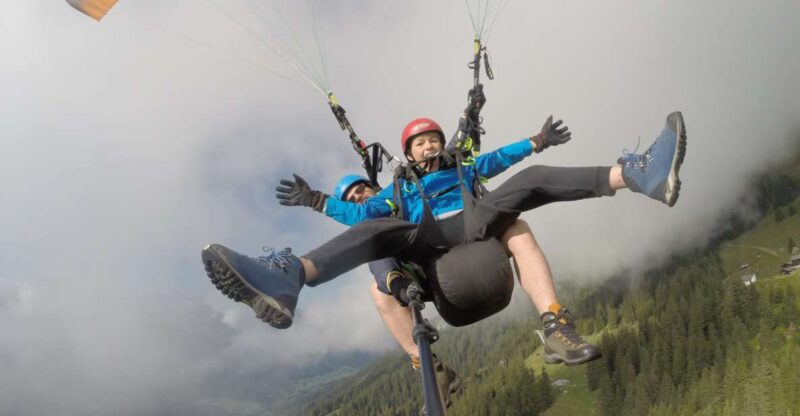 Aletsch Glacier-Tandem Paragliding - A Thrilling Tandem Paragliding Adventure Over the Aletsch Glacier