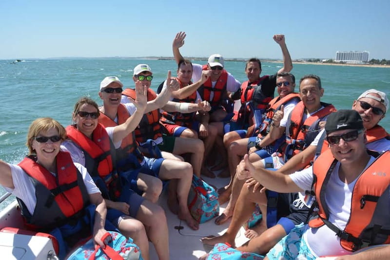 Algarve: Action Pack in Vilamoura - Private Tour - Enjoy the Comfort and Safety on a Private Boat