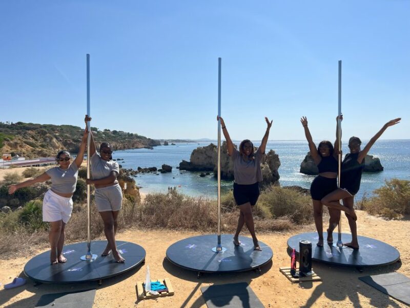 Algarve: Ocean View Pole Dance Experience with Prosecco - Celebrating with Prosecco on the Cliffs