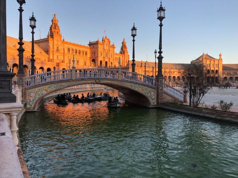 Algarve: Seville Full-Day Shopping and Sightseeing Tour - From Hotel Pick-Up to Scenic Drive Over Triana Bridge