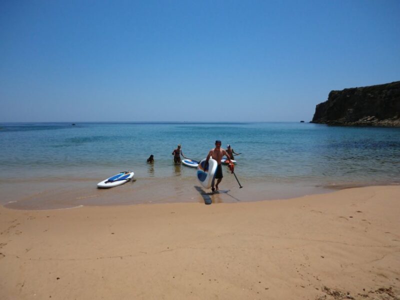 Algarve: Stand Up Paddle Tour w/ Snorkeling to Ingrina Caves - Snorkeling Among Marine Birds and Fish