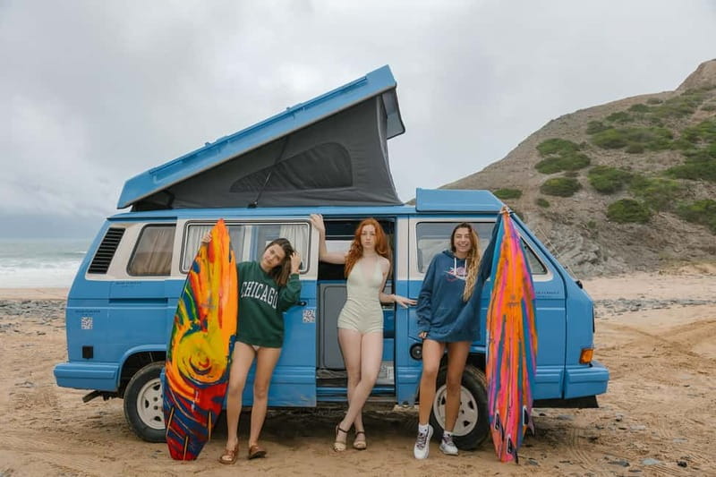 Algarve West Coast: Oceanfront Van Photoshoot Experience - Scenic Stop at Praia da Cordoama with Guided Tour and Sunset Views