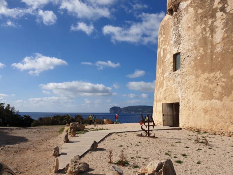 Alghero: E-bike tour inside the Natural Park of Porto Conte - Exploring Punta Giglio and WWII Relics