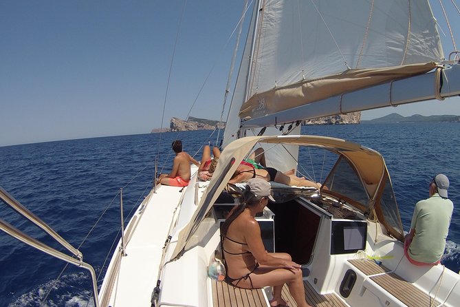 Alghero - Sailboat trip with lunch on board, - A Traditional Sailing Boat and Guided Sailing Experience