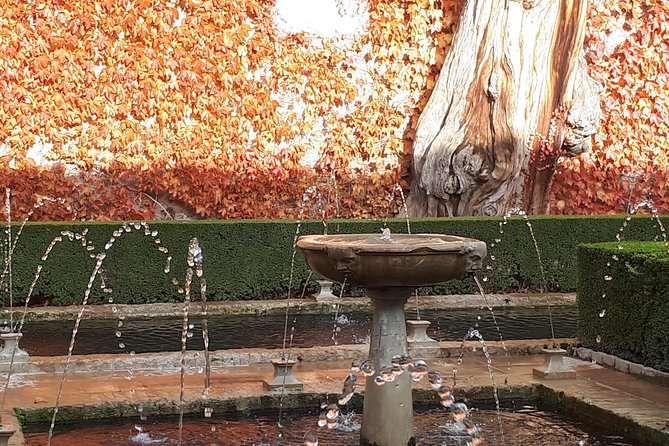 Alhambra Sultan Gardens ,Palaces and towers .Skip the line - Meeting Point and Logistics in Granada