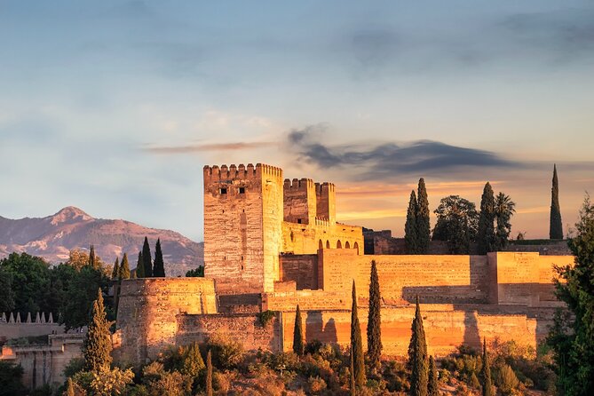 Alhambra Sunset Tour from Malaga - Walking Along the Fortress Walls and Gates