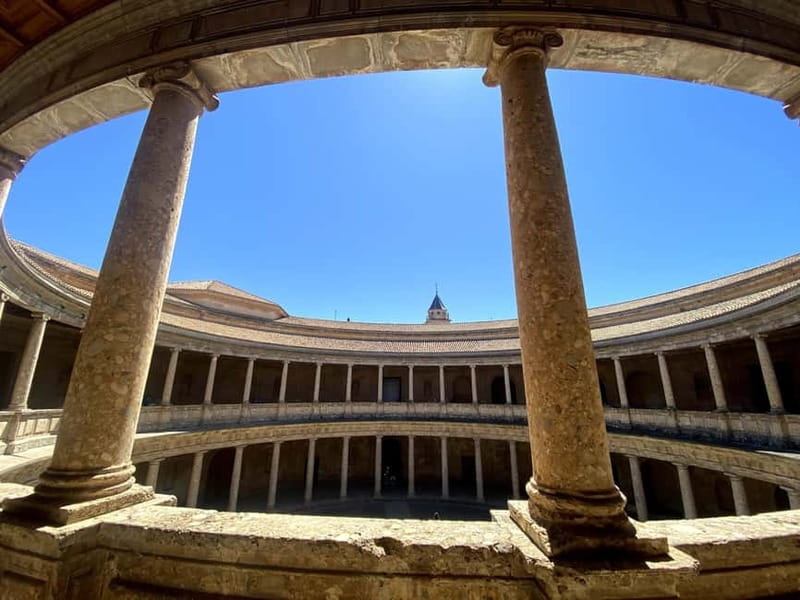 Alhambra Surroundings: History, Architecture and Legends - Panoramic Views at Plaza de los Aljibes