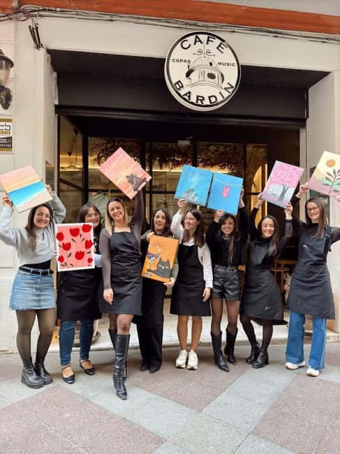 Alicante: Art Party - Paint, Sip & Fun - Who Will Enjoy the Alicante Art Party Most