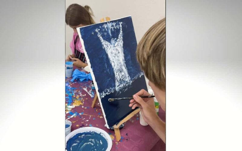 Alicante: Art-Therapy Wine & Paint Workshop - Using Emotion Cards to Personalize Your Artwork