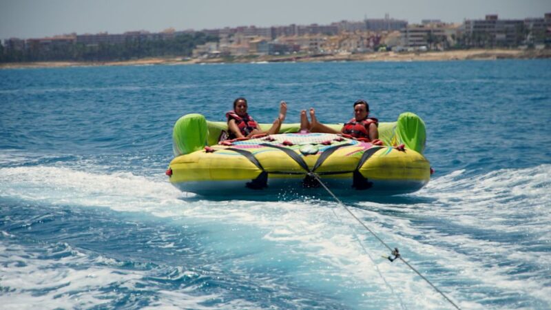 Alicante: Boat Powered Crazy Sofa Ride - Key Points