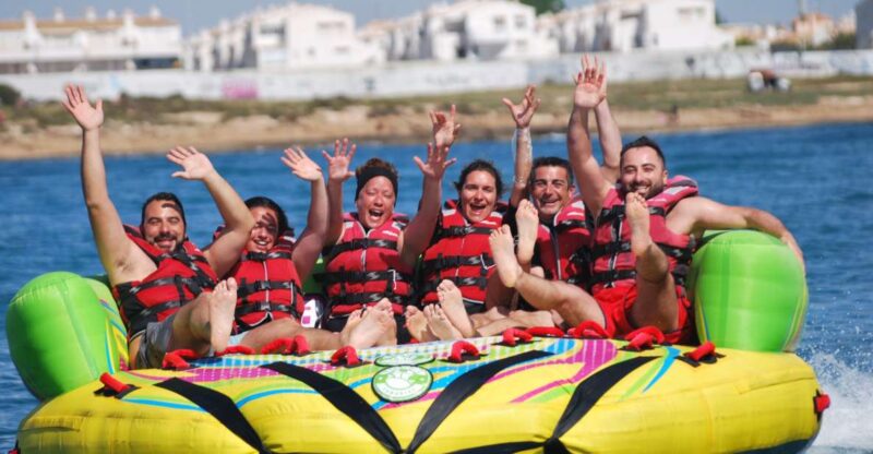 Alicante: Boat Powered Crazy Sofa Ride - The Thrill of the Crazy Sofa on Alicante’s Waters