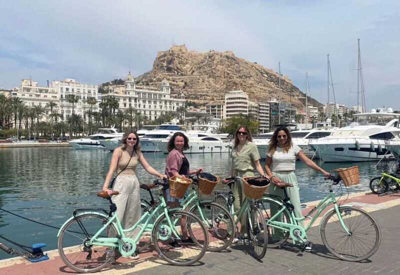 Alicante City Bike Tour. Only Small groups - From the Port to the Iconic Parks of Alicante
