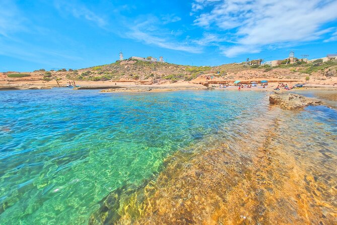 Alicante E-Bike Coast Tour with Román Fishpond and Snorkeling - Relaxing at Puntapiedra Beach