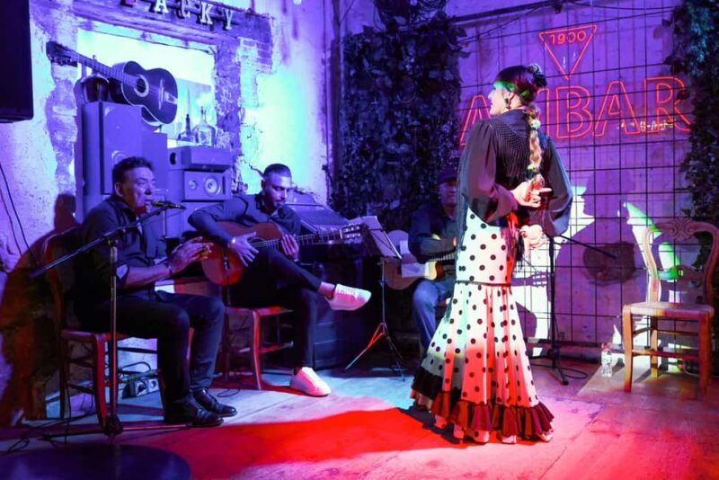 Alicante: Fusion Flamenco Show and Gastronomy at Blacky Bar - From Villavieja Street to the Heart of Alicante’s Nightlife