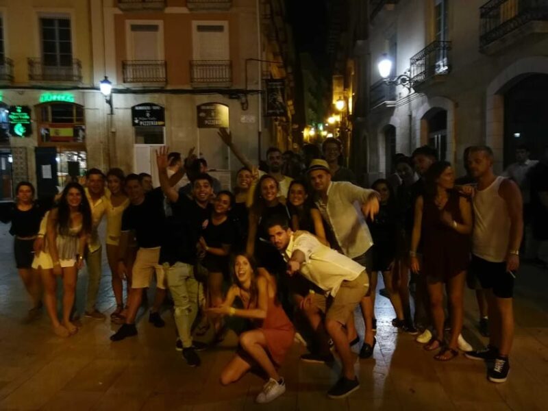 Alicante: Guided Pub Crawl with Shots and Beer - The Third Pub and the Free Shot to Keep the Night Going