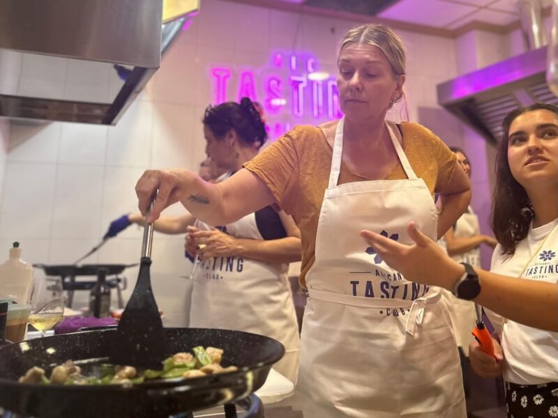 Alicante Paella Cooking Class, Tapas, Drinks and Market - Accessibility and Flexibility Options