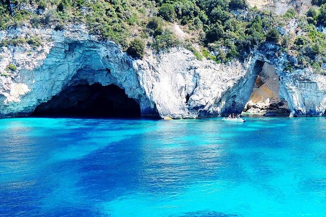All Day Cruise - Paxos and Antipaxos Islands with Blue Caves - Visiting Paxos and the Blue Caves from Corfu