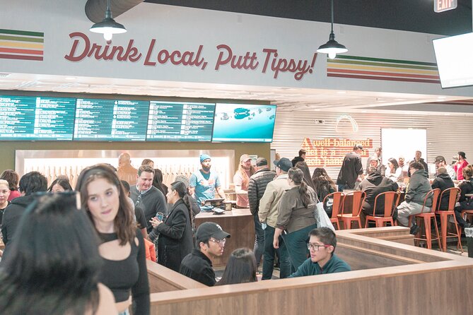 All Day Unlimited Mini Golf and Games in Bay Area (East) - Food, Drinks, and Relaxation Options