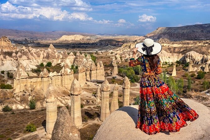 all inclusive/Day Trip Istanbul to Cappadocia Red Tour w Flight - Panoramic Views from Goreme Esentepe Vista Point