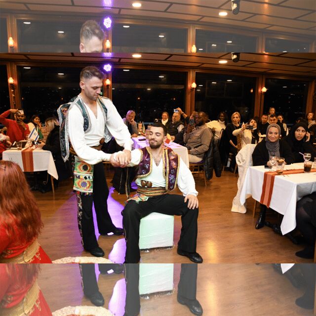 All Inclusive; Istanbul Bosphorus Dinner Cruise w/live shows - The Atmosphere: Crowded but Lively