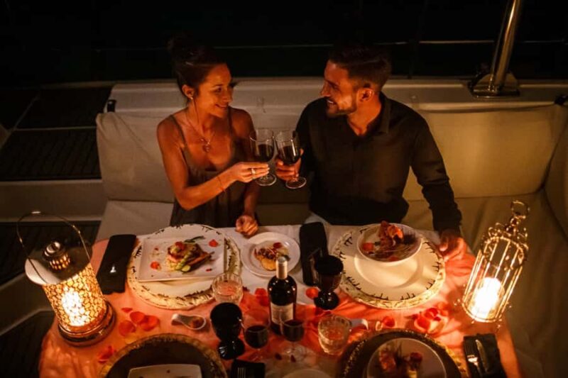 All-Inclusive Romantic Dinner Aboard a Luxurious Yacht - Unlimited Premium Drinks from the Open Bar
