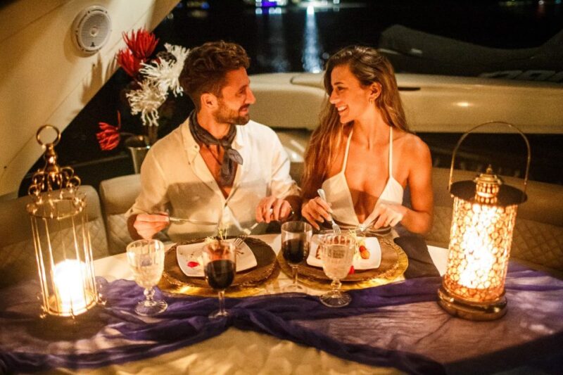 All-Inclusive Romantic Dinner Aboard a Luxurious Yacht - The Experience Provider: THE YACHT EXPERIENCES