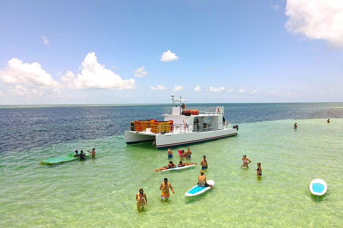 All-Inclusive Sandbar Safari with Dolphin Playground Encounter - Starting Point at the Historic Seaport in Downtown Key West