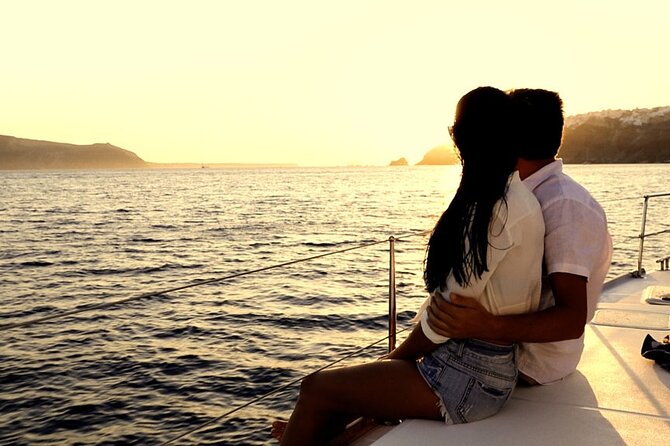 All-Inclusive: Santorini Luxury Sunset Cruise with Greek Meal - Visiting Palea Kameni and Nea Kameni Volcano Islands