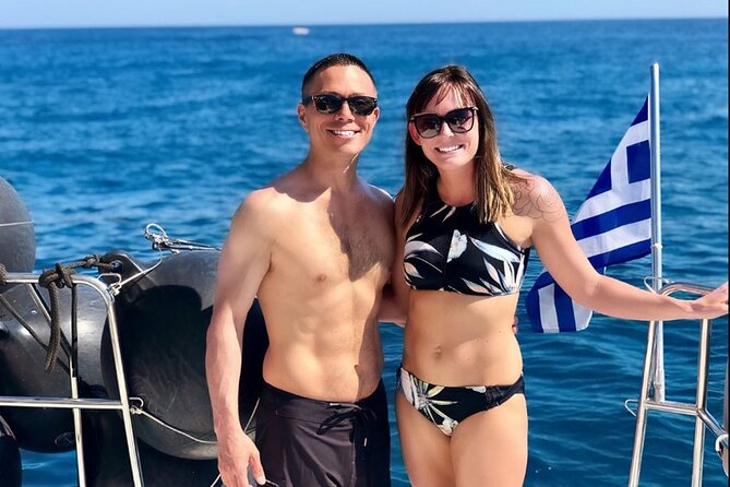 All-Inclusive: Santorini Luxury Sunset Cruise with Greek Meal - Sunset Viewing from Amoudi Bay