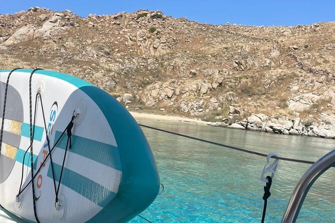 All Inclusive Tour to Delos and Rhenia Islands with S/Y Olga M - Swimming and Snorkeling in Rhenia’s Blue Waters