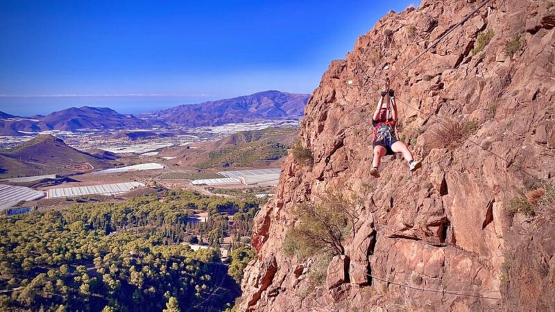 Almeria: Via Ferrata Castala - Starting at the Base of Castala Valley