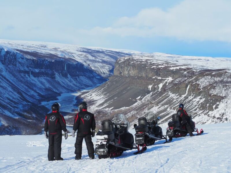 Alta: Guided Snowmobile Safari on Finnmarksvidda With Snacks - Visiting the Authentic Mountain Cabin