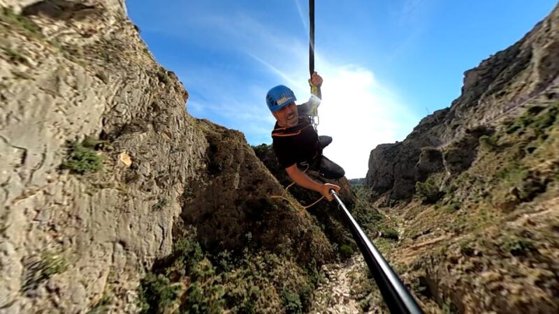 Altea: Bungee jumping in "El Mascarat" canyon - The Safety and Equipment Provided